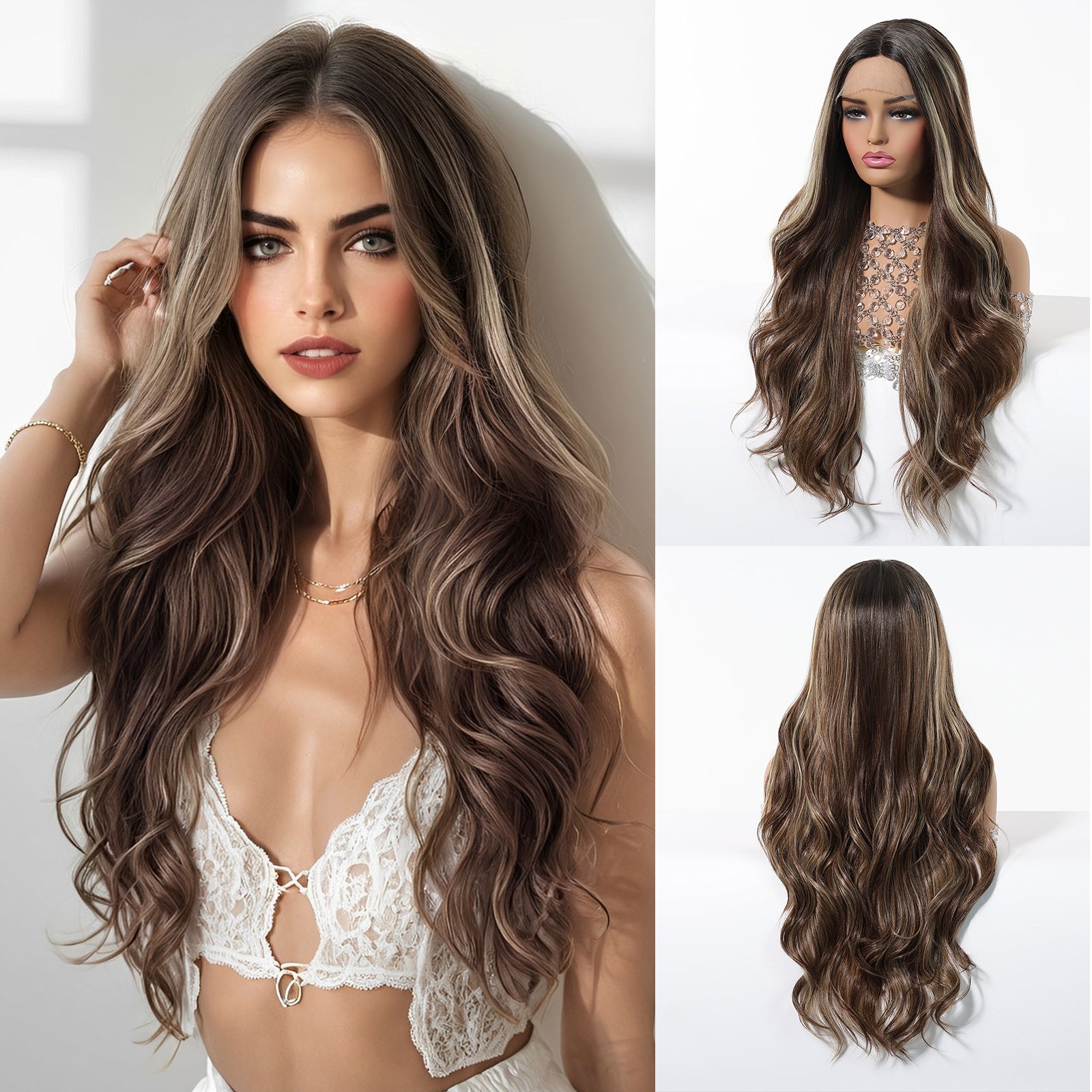 REBECCA - T-Part Lace Front Wig