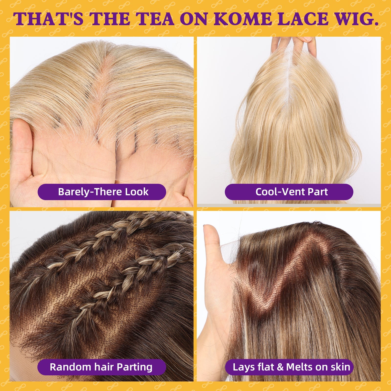 Blonde Synthetic Lace Front Wig,13×6 Curly Glueless Wigs for Women Daily Use 26IN（#K16B88）