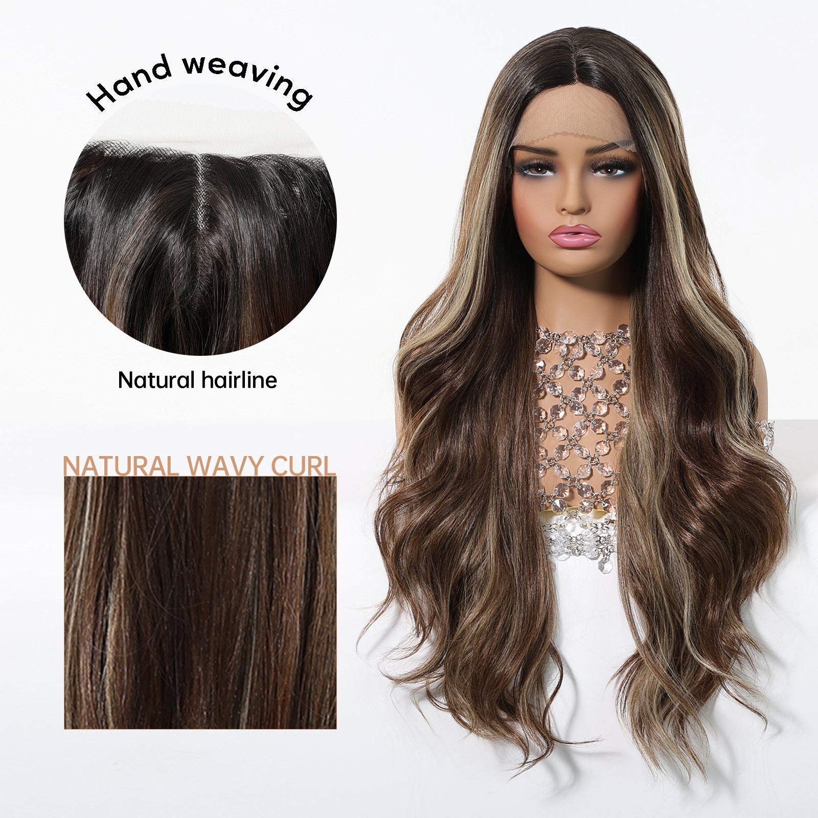 REBECCA - T-Part Lace Front Wig