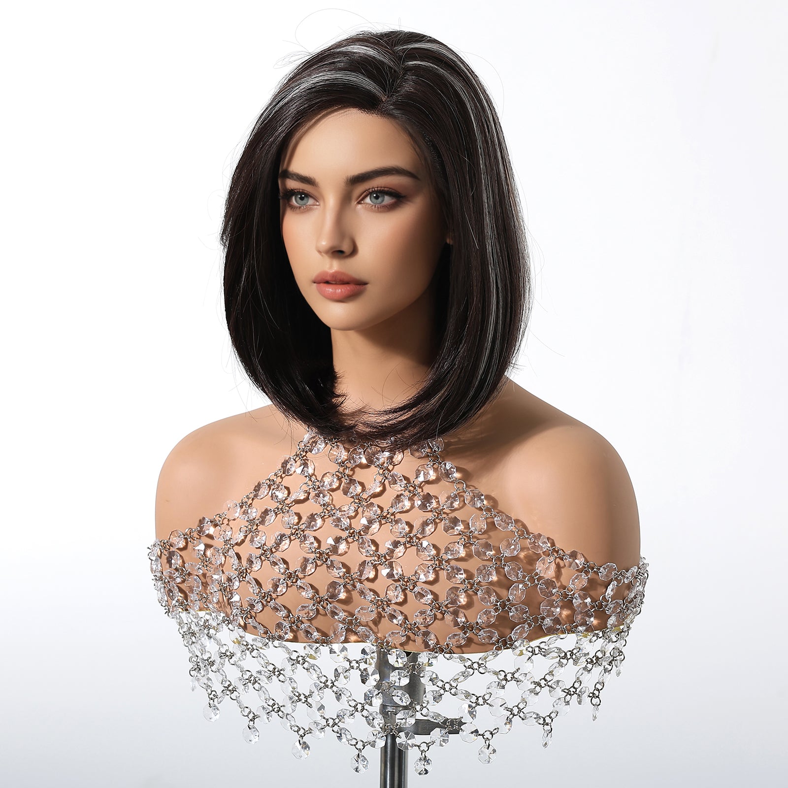 BELLA - C-part Lace Front Wig 12IN